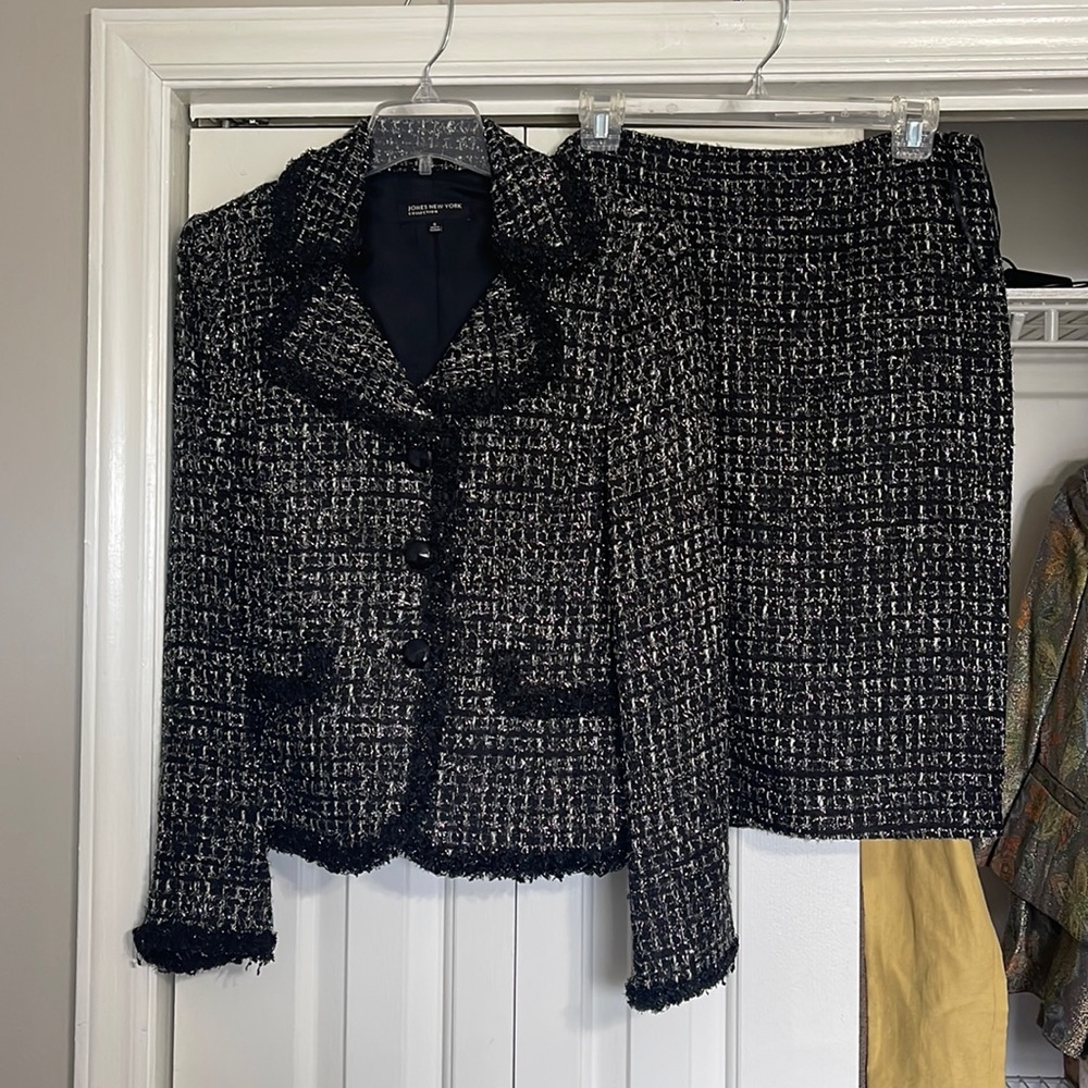 Womens Jacket and Skirt Suit Set